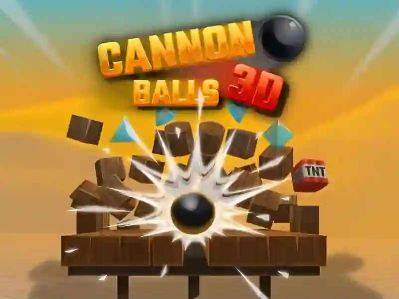 Žaidimas Cannon Balls 3D internete