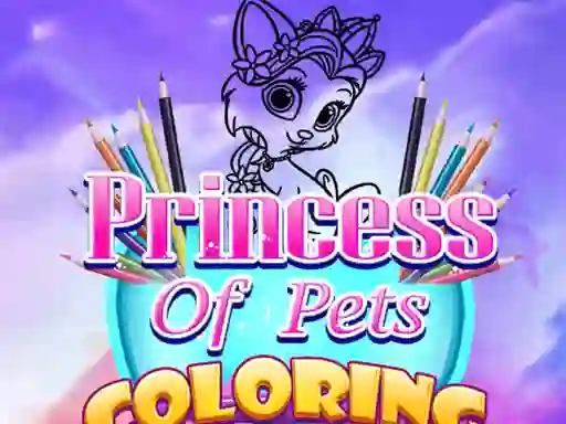 Žaidimas Princess Of Pets Coloring internete