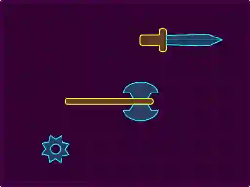 Žaidimas Physics Knife internete