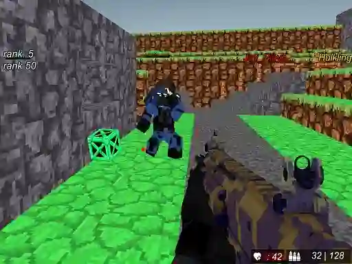 Žaidimas Blocky Wars Advanced Combat Swat Multiplayer internete