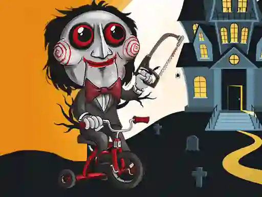 Žaidimas Scary Faces Jigsaw internete