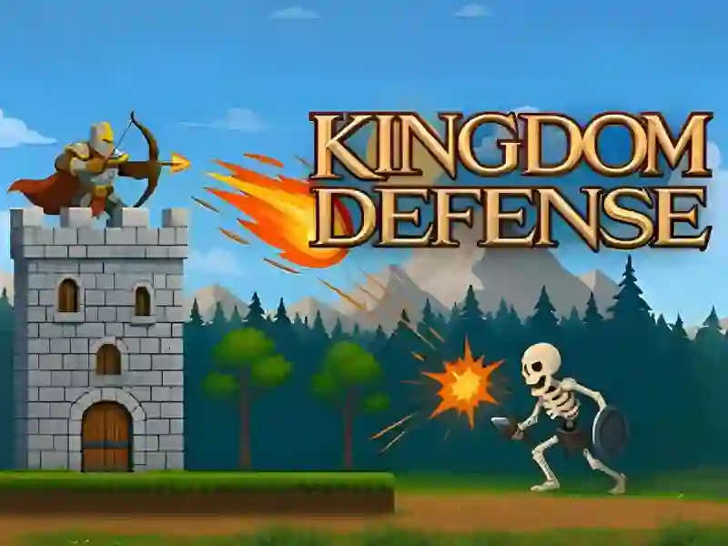 Žaidimas Defense of the kingdom internete