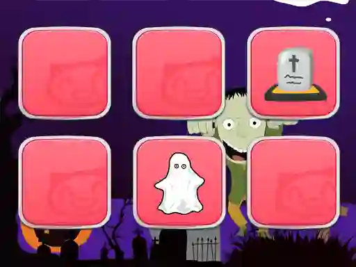 Žaidimas Memory Halloween internete