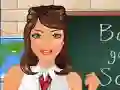 Žaidimas Barbie goes to School Makeover internete