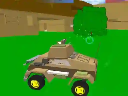 Žaidimas Blocky Wars 3d Toonfare internete