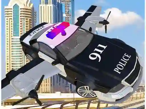 Žaidimas Police Flying Car Simulator internete