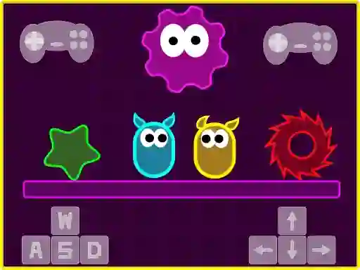 Žaidimas Neon Slimes internete