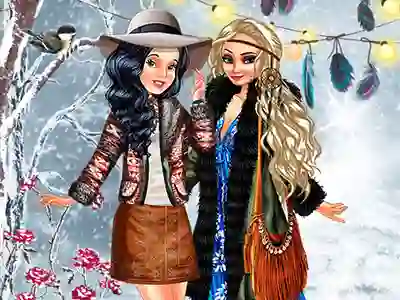 Žaidimas Boho Winter With Princess internete