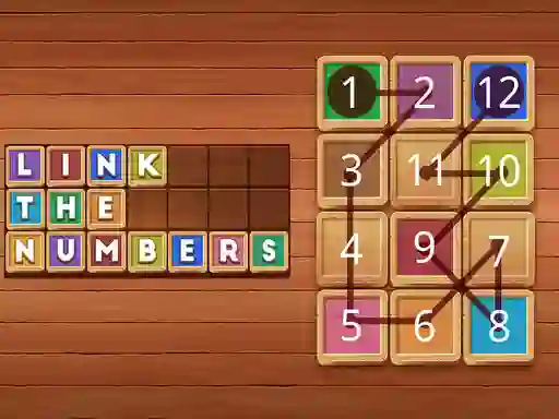 Žaidimas Link The Numbers internete