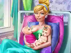 Žaidimas Cinderella Twins Birth internete