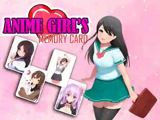 Žaidimas Anime Girls Memory Card internete