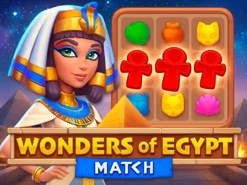 Žaidimas Wonders of Egypt Match internete