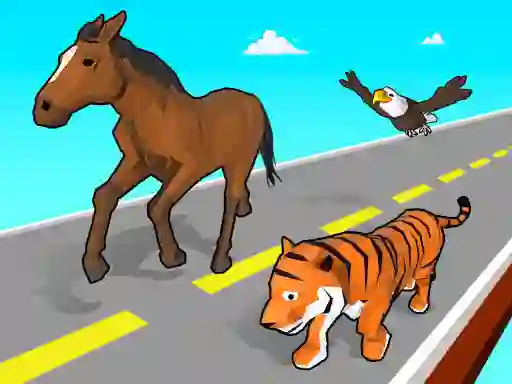 Žaidimas Animal Transform Race internete
