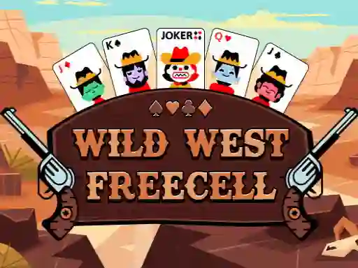 Žaidimas Wild West Freecell internete
