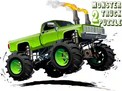 Žaidimas Monster Truck Puzzle 2 internete