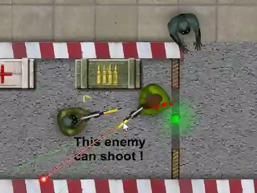 Žaidimas Zombie Shooting 2D internete