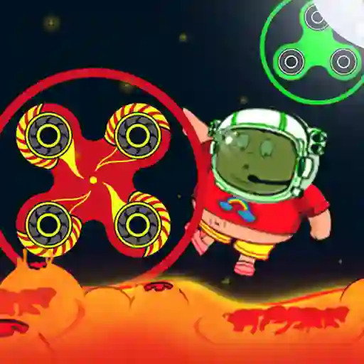 Žaidimas Spinner Astro the Floor is Lava internete