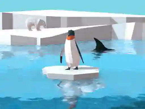 Žaidimas Penguins. io internete