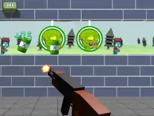 Žaidimas Zombie Target Shoot internete