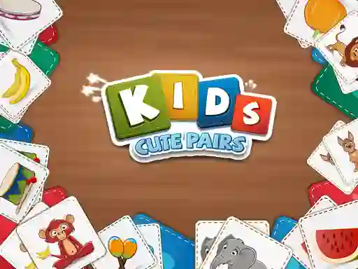 Žaidimas Kids Cute Pairs internete
