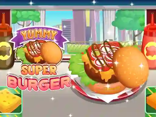 Žaidimas Yummy Super Burger internete