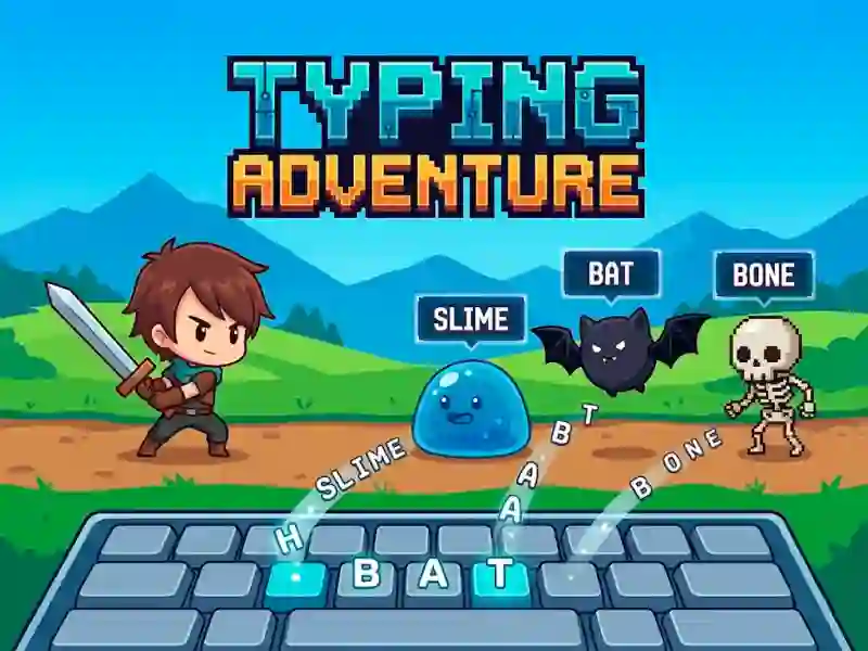 Žaidimas Typing Adventure internete