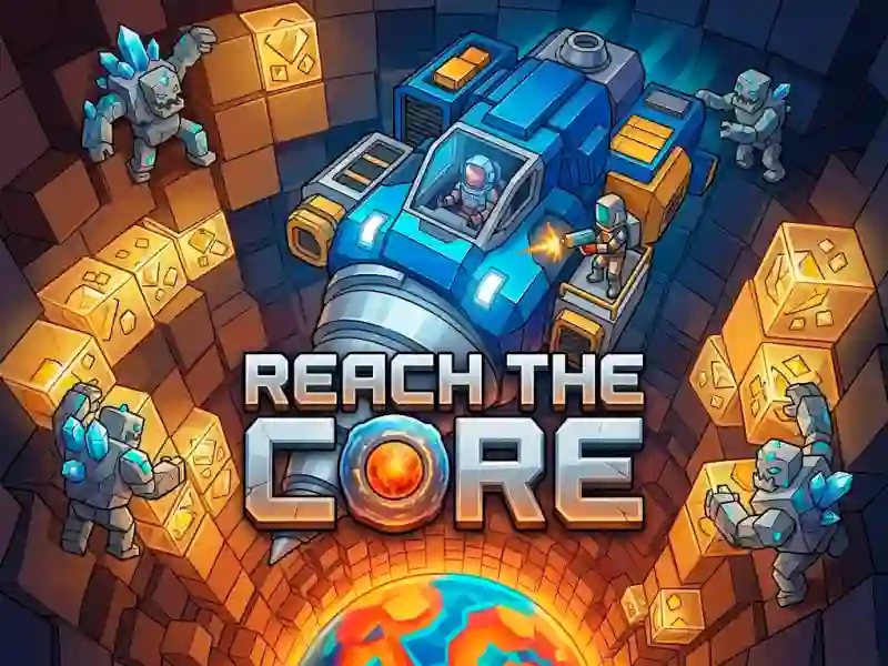 Žaidimas Reach the core internete
