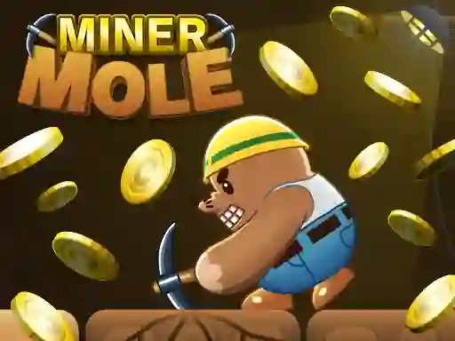 Žaidimas Miner Mole internete