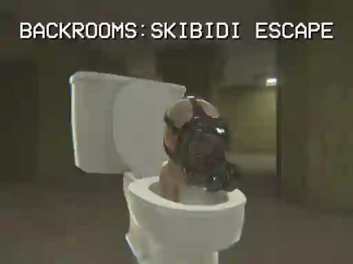 Žaidimas Backrooms: Skibidi Escape internete