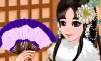 Žaidimas Kimono Cutie Dress Up internete