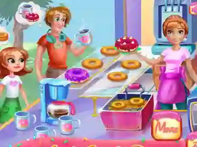 Žaidimas Annie Cooking Donuts internete