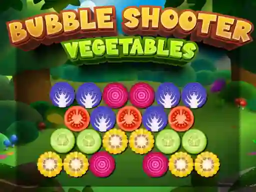 Žaidimas Bubble Shooter Vegetables internete
