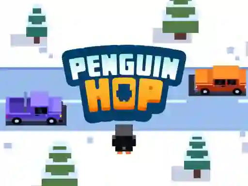 Žaidimas Penguin Hop internete