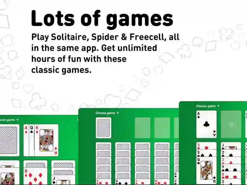 Žaidimas Solitaire collection: klondike, spider & freecell internete
