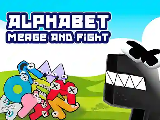 Žaidimas Alphabet Merge And Fight internete