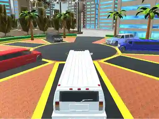 Žaidimas Luxury Limo Taxi Driver City internete