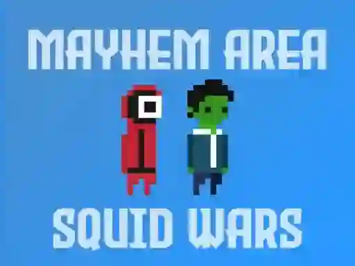 Žaidimas Mayhem Area Squid Wars internete