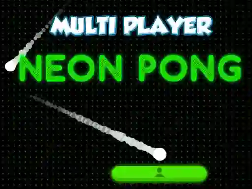 Žaidimas Neon Pong Multi Player internete