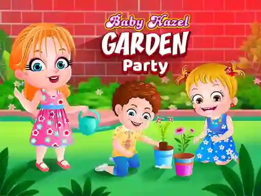 Žaidimas Baby Hazel. Garden party internete