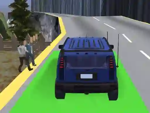 Žaidimas Uphill Jeep Driving internete