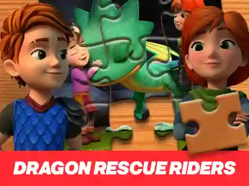 Žaidimas Dragon Rescue Riders Jigsaw Puzzle internete
