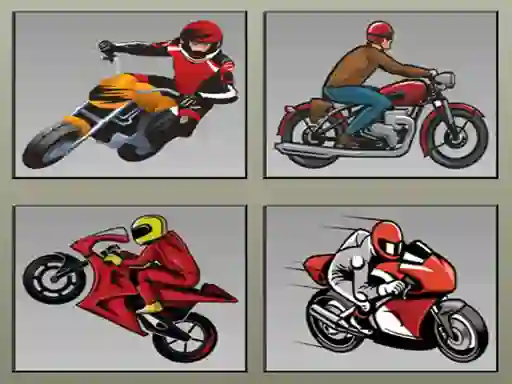 Žaidimas Racing Motorcycles Memory internete