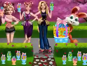 Žaidimas Girls Easter Chocolate Eggs internete