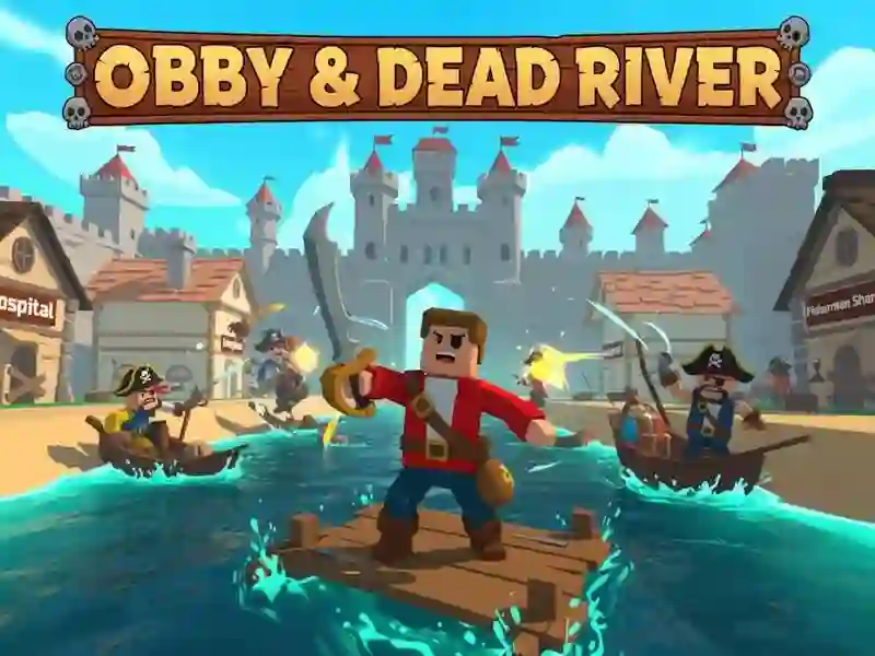 Žaidimas Obby & Dead River internete