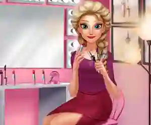 Žaidimas Ice Queen Makeover Time internete