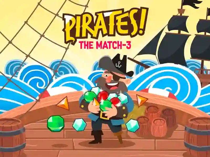 Žaidimas Pirates! The Match-3 internete