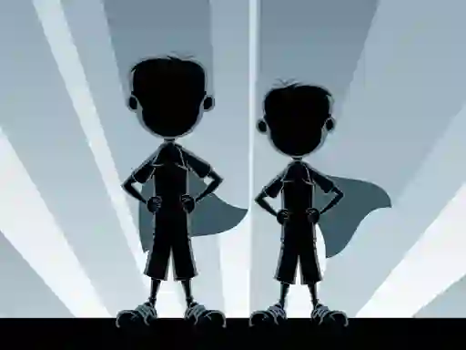 Žaidimas Little Superheroes Match 3 internete