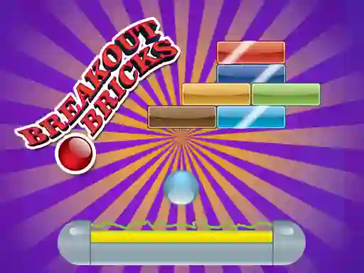 Žaidimas Breakout Bricks internete