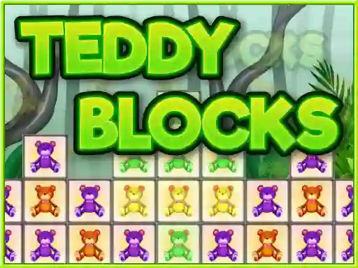 Žaidimas Teddy blocks internete