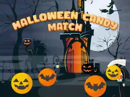 Žaidimas Halloween Candy Match internete